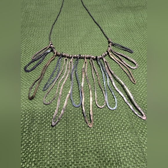 PAZ Isreal Sterling Silver Statement Necklace - Picture 8 of 8